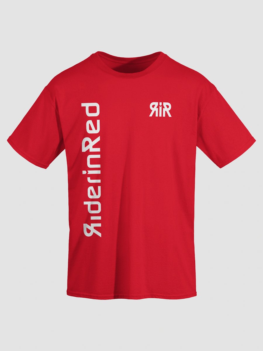 Rider in Red Unisex T-shirt Red product image (3)