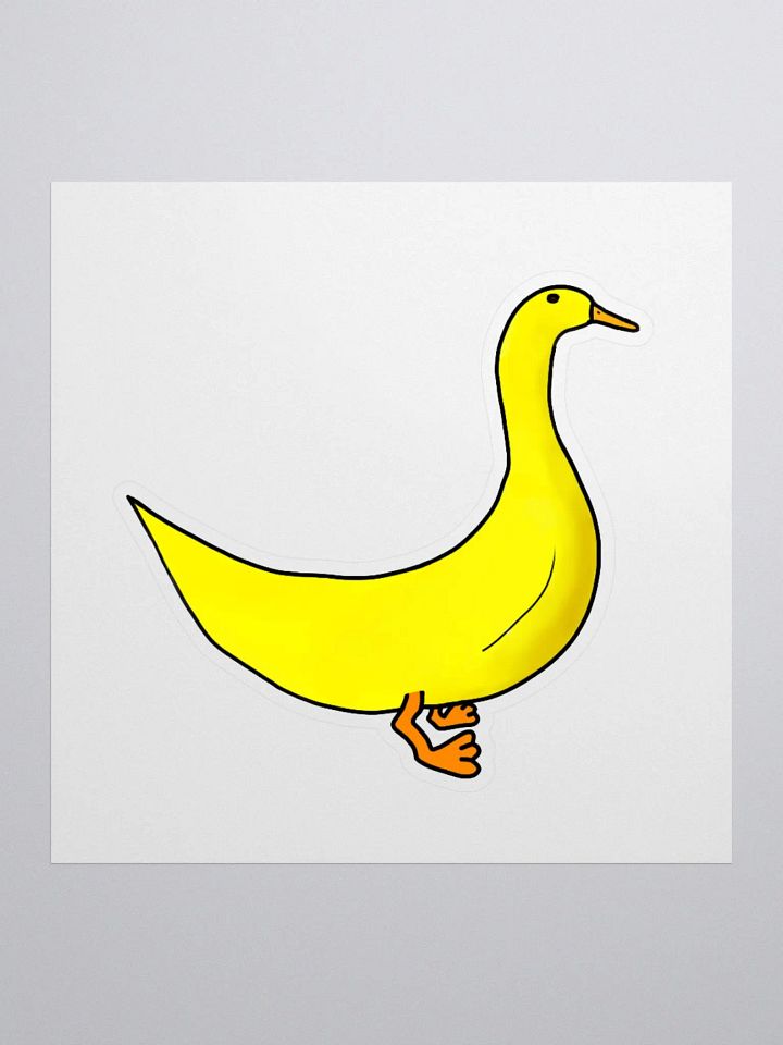 Banana-duck sticker product image (1)