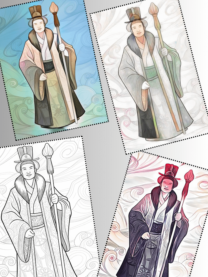 Coloring the Dynasties: Explore Ancient China Through Art product image (2)