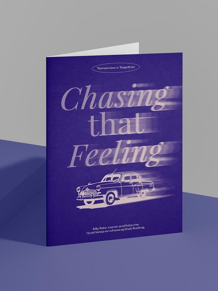 TXT - Chasing That Feeling KPOP Digital Printable Wall Art Poster (A1 SIZE) - Instant Download product image (2)