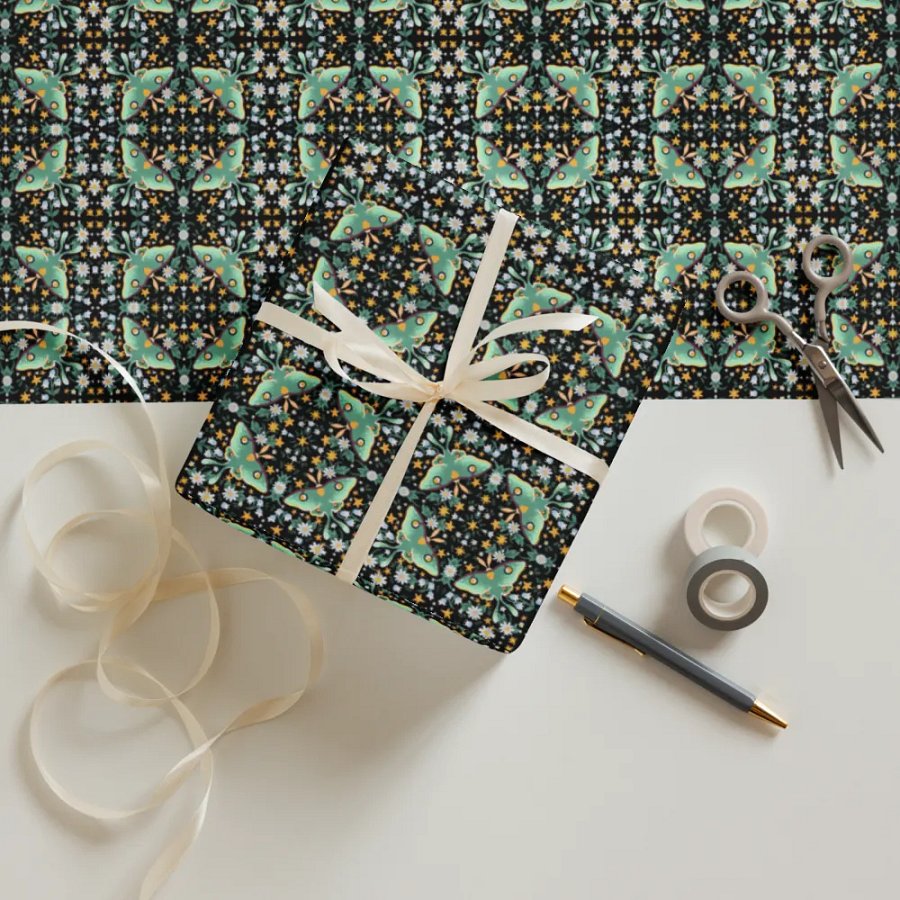 Starlit Garden - wrapping paper set product image (12)