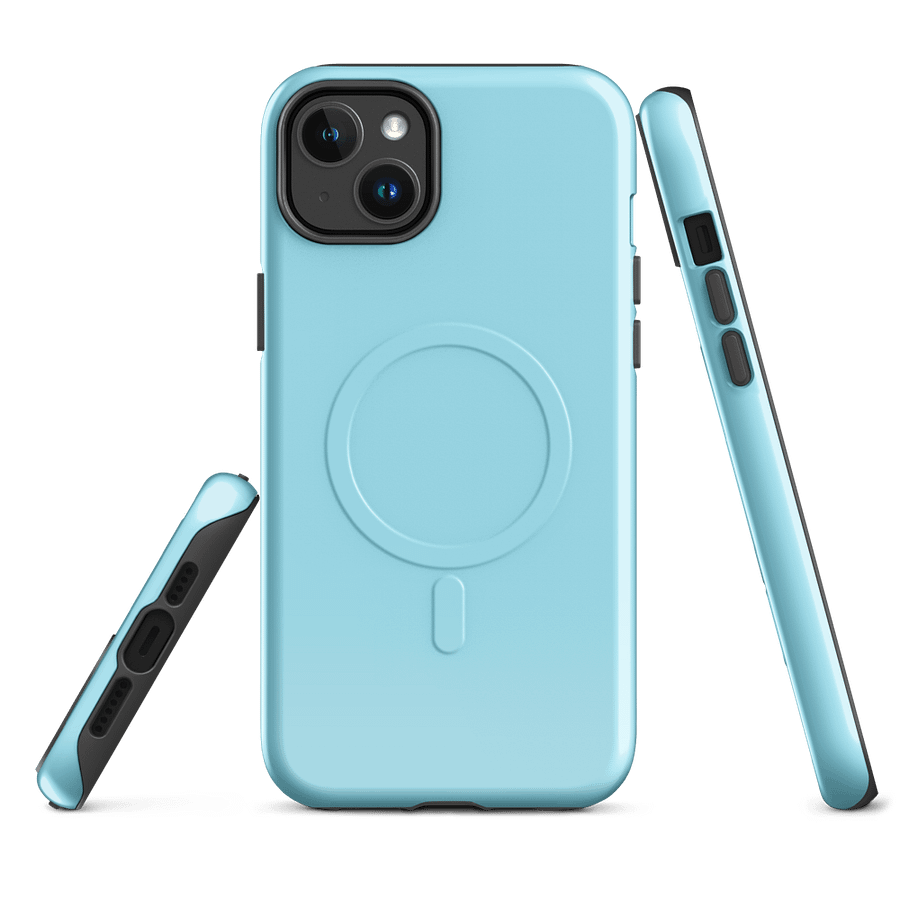 Blizzard Blue MagSafe iphone Tough Case product image (2)