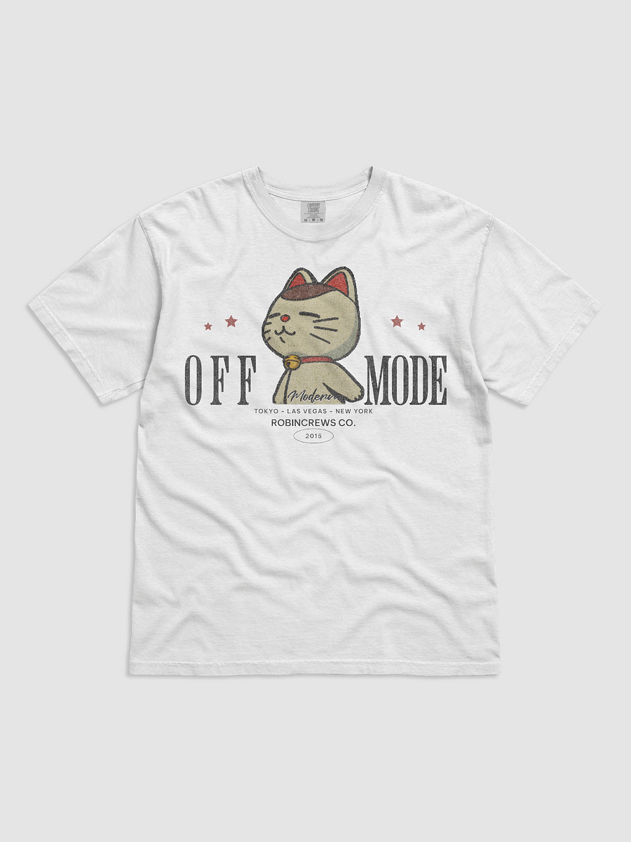 Off Mode Cat T Shirt Relaxed Graphic Tee product image (9)