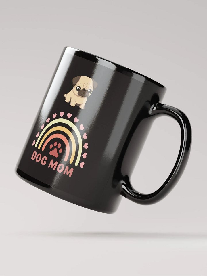 Rainbow Pug Dog Mom Mug product image (2)
