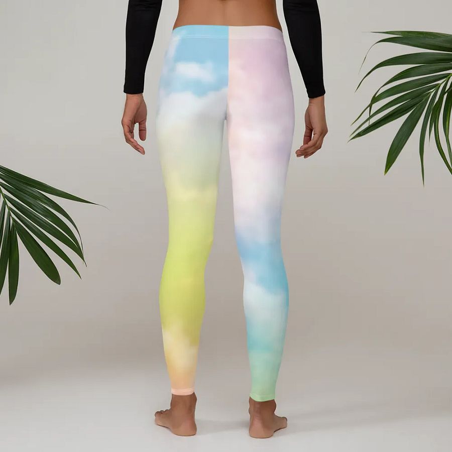 Blur cloud rainbow Design Legging - V5 product image (3)