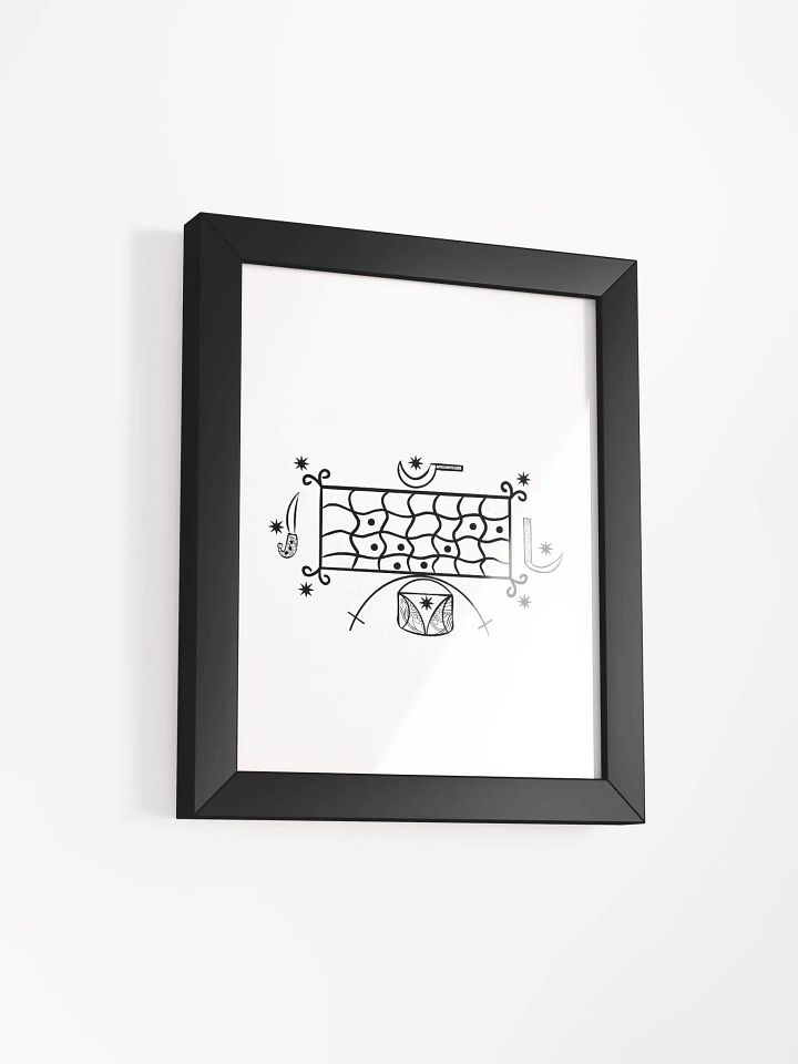 Frame with Kouzen Zaka vèvè product image (50)