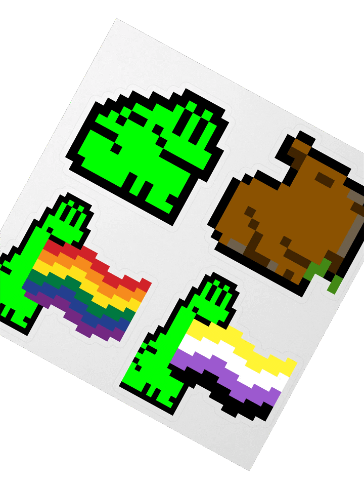 Twitch Emote Kiss-Cut stickers product image (2)