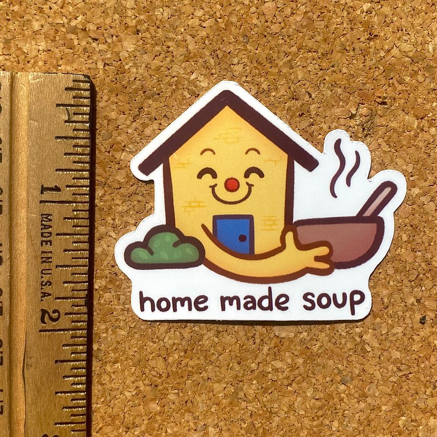 Home Made Soup Sticker product image (4)