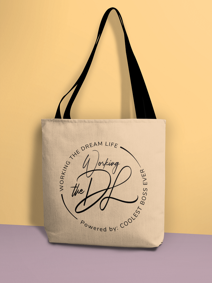 Cream Econscious Organic Cotton Tote Bag – Eco-Friendly Reusable Shopping & Everyday Carry Bag product image (1)