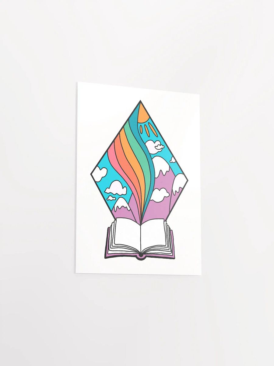 Books Open Your World Up Art Print product image (19)