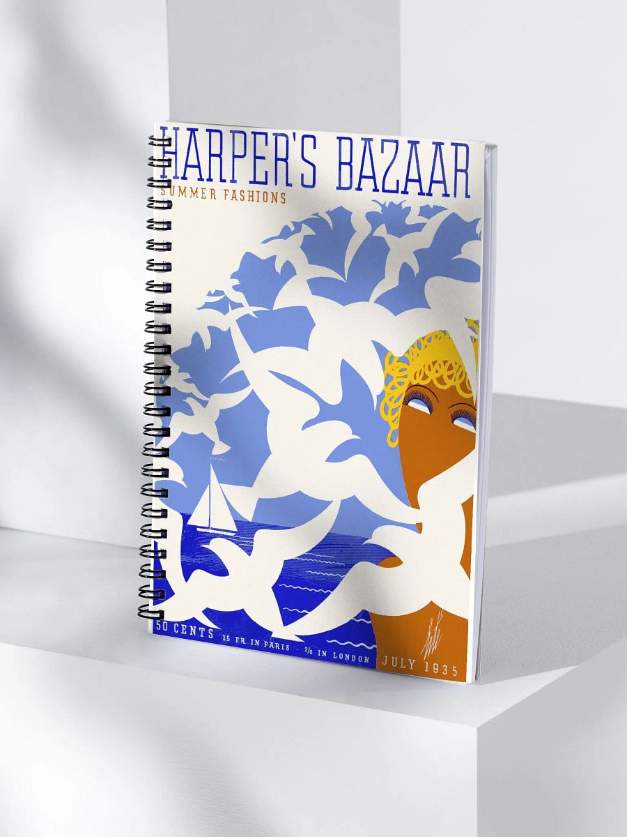 Harper's Bazaar 1935 Spiral Notebook product image (4)