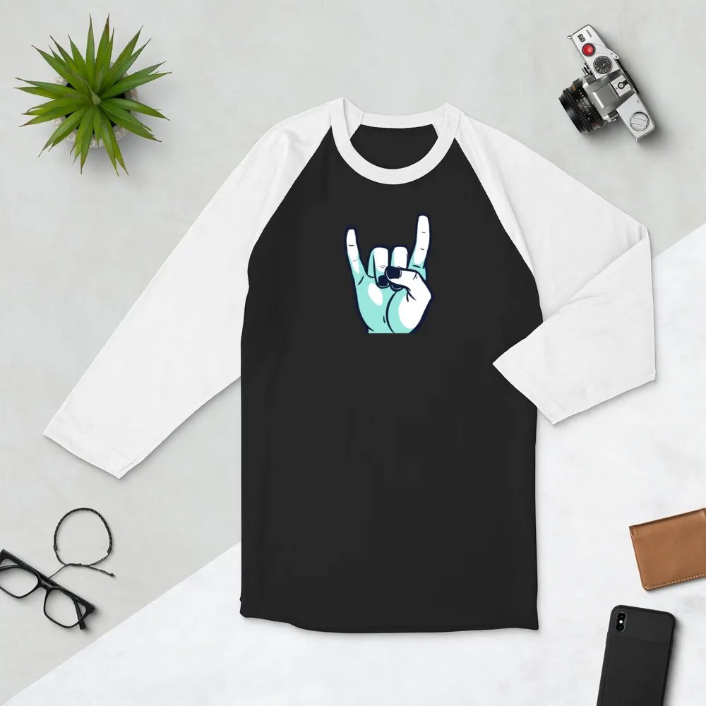 Rock Fist Jersey Raglan Tee product image (15)