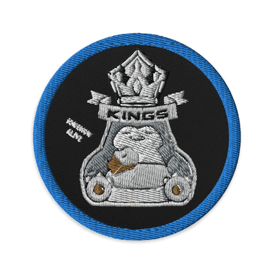 Royal Slumber Embroidered Patch product image (1)