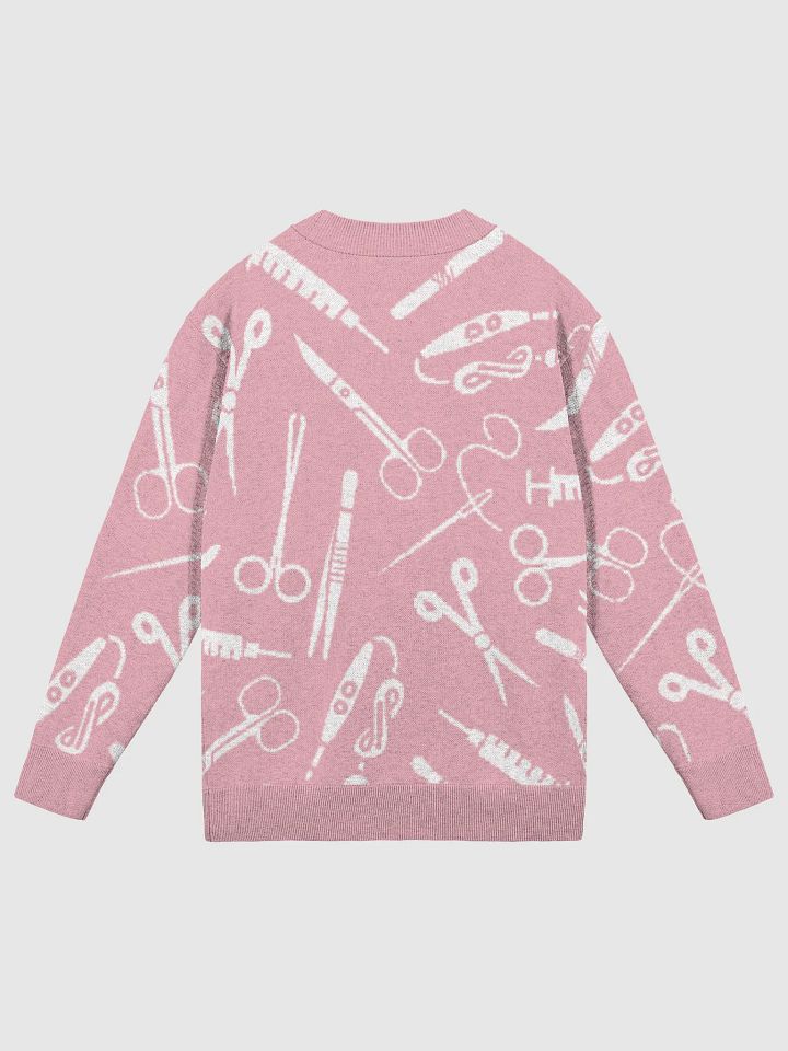 scalpel sweater (hot pink) product image (2)