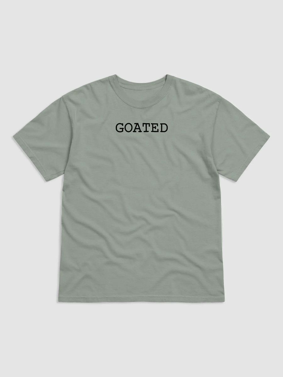 GOATED - Simple T-Shirt | Black Text product image (5)