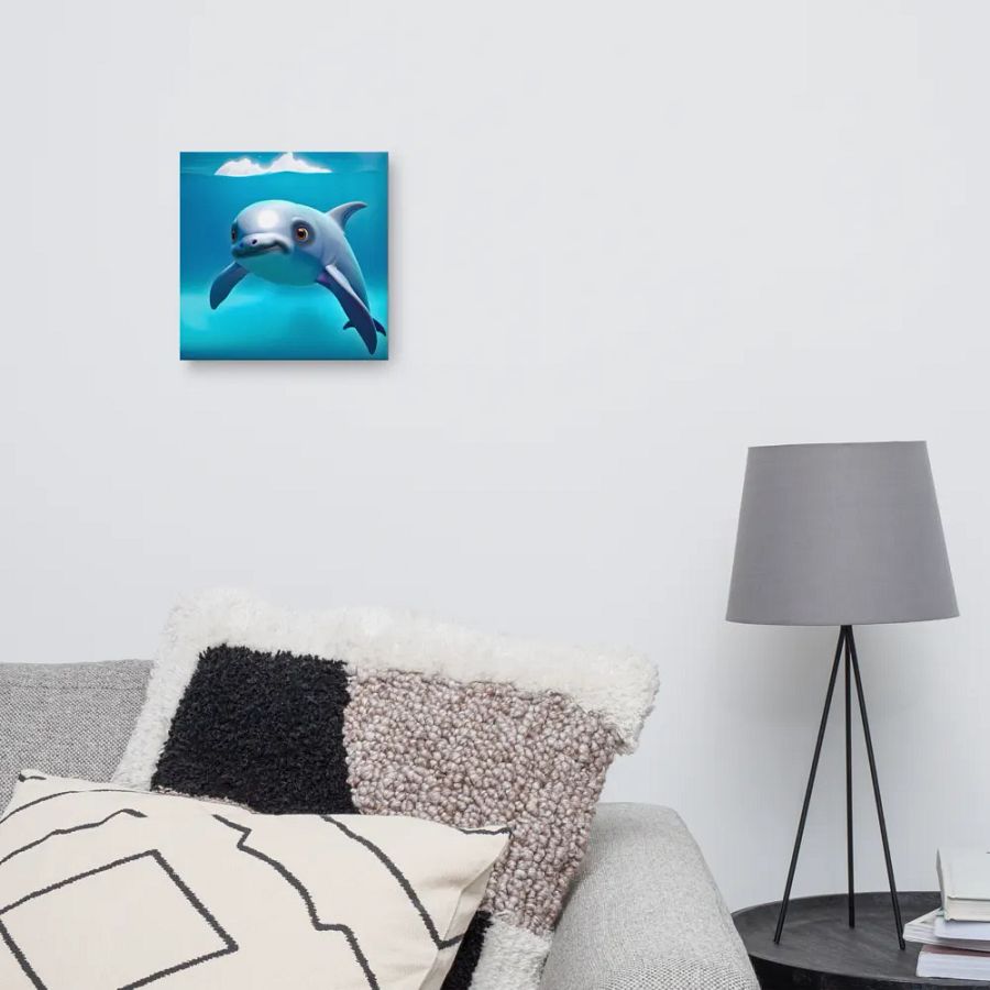 Endangered Species - Mexico - Vaquita Canvas Art product image (10)