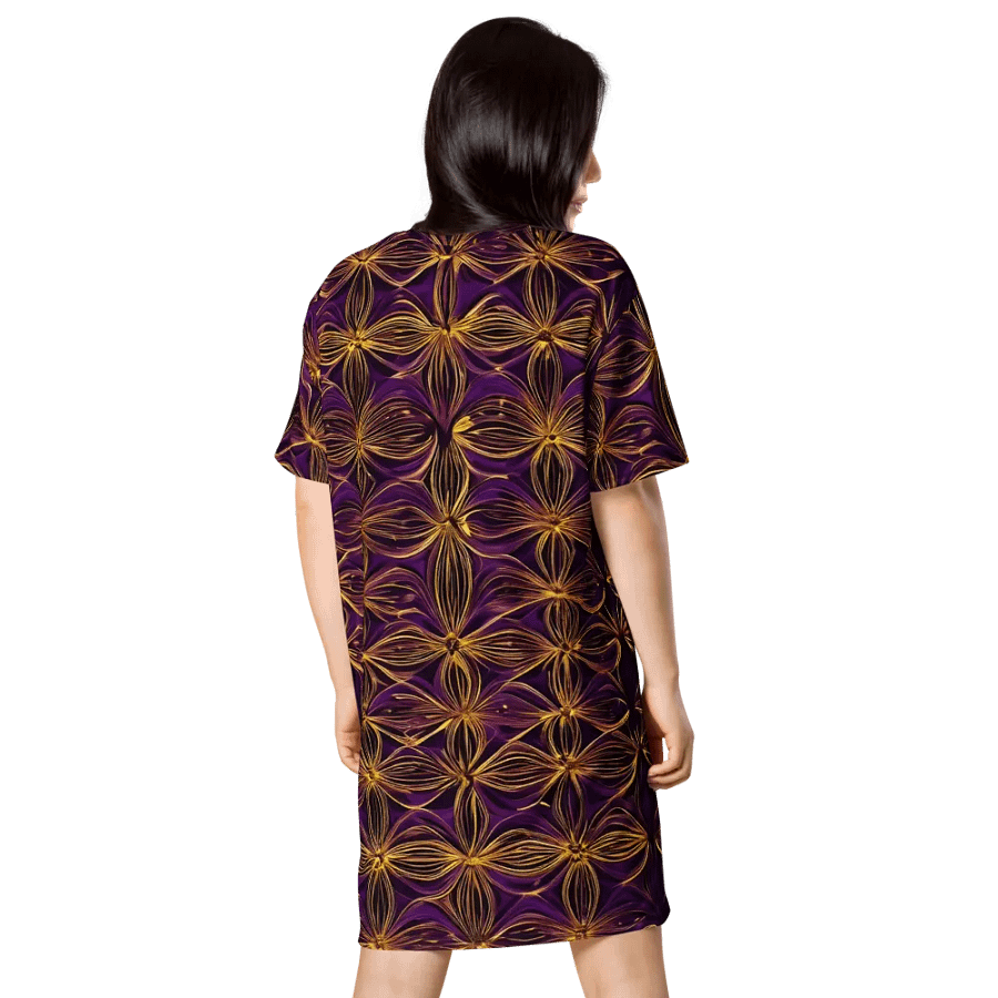Sassy Swirl T Shirt Dress product image (5)