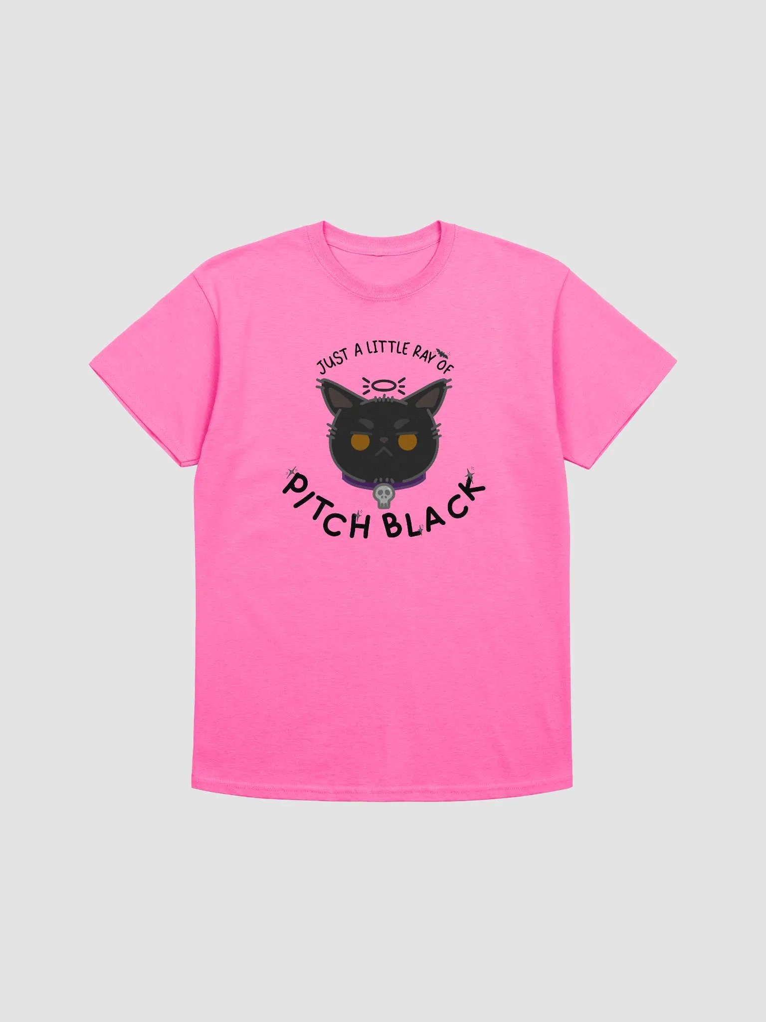 Just a Little Ray of Pitch Black Unisex Tee (Extended Sizing) product image (1)