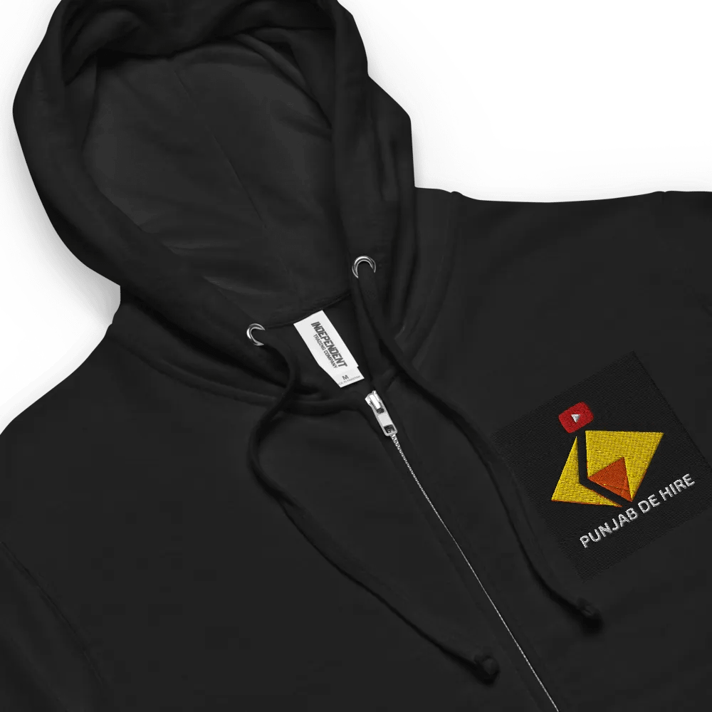 Independent Trading Co. Fleece Zip Up Hoodie product image (5)