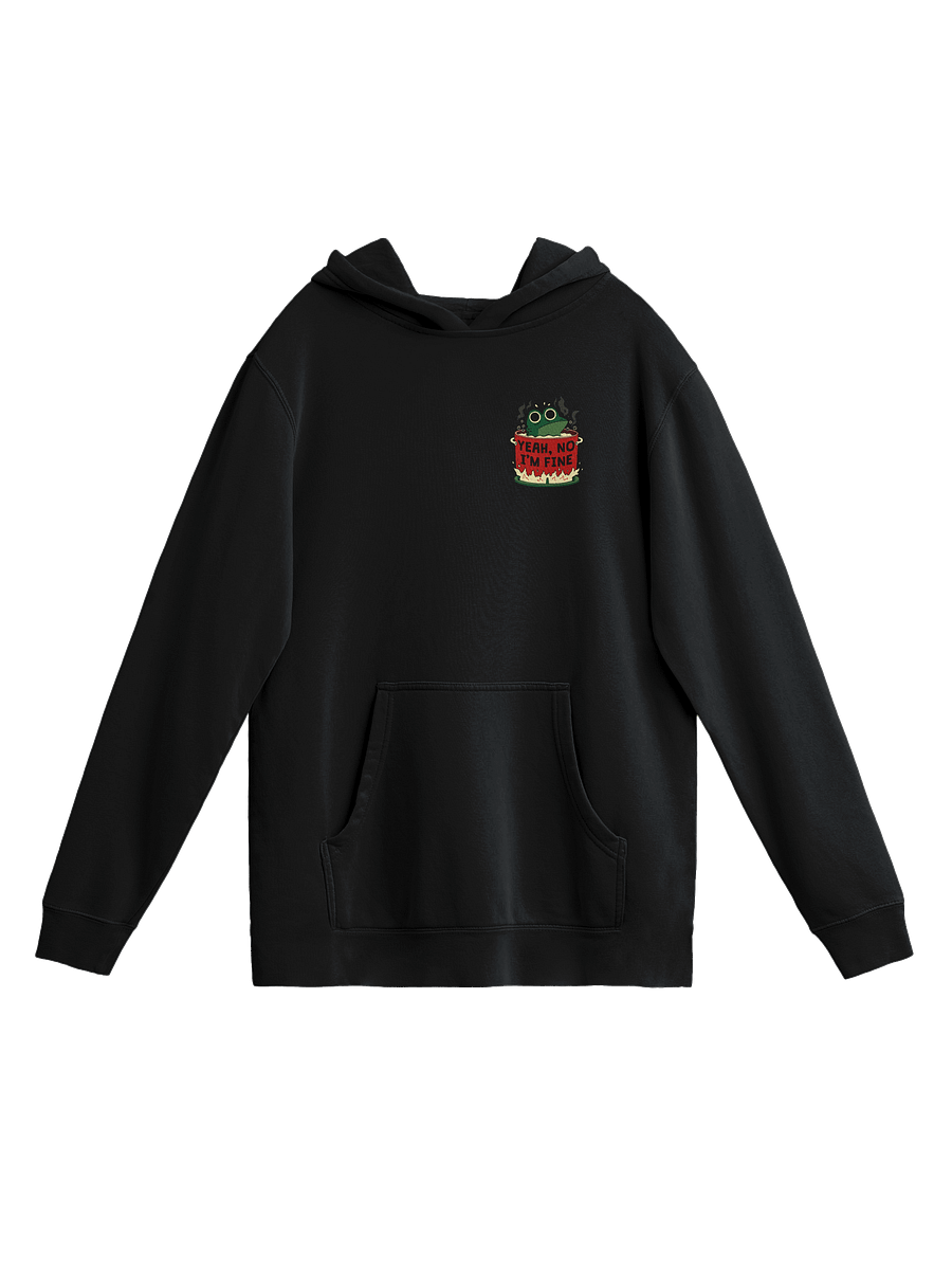 Yeah No, I'm Fine Frog - Hoodie product image (1)