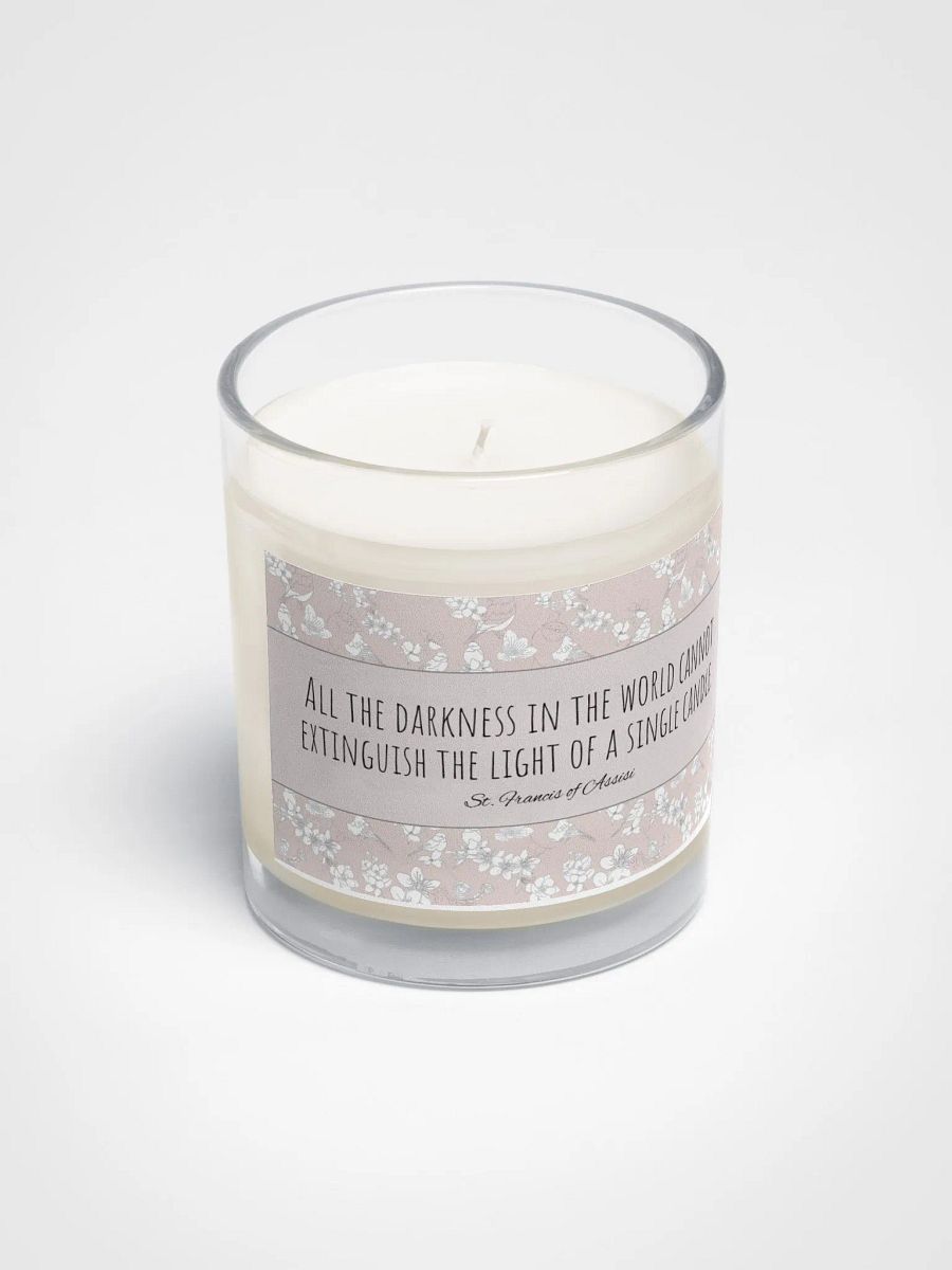 Saint Francis of Assisi Candle product image (3)