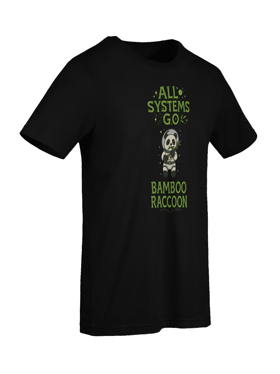 All Systems Go Bamboo Raccoon Tee product image (50)