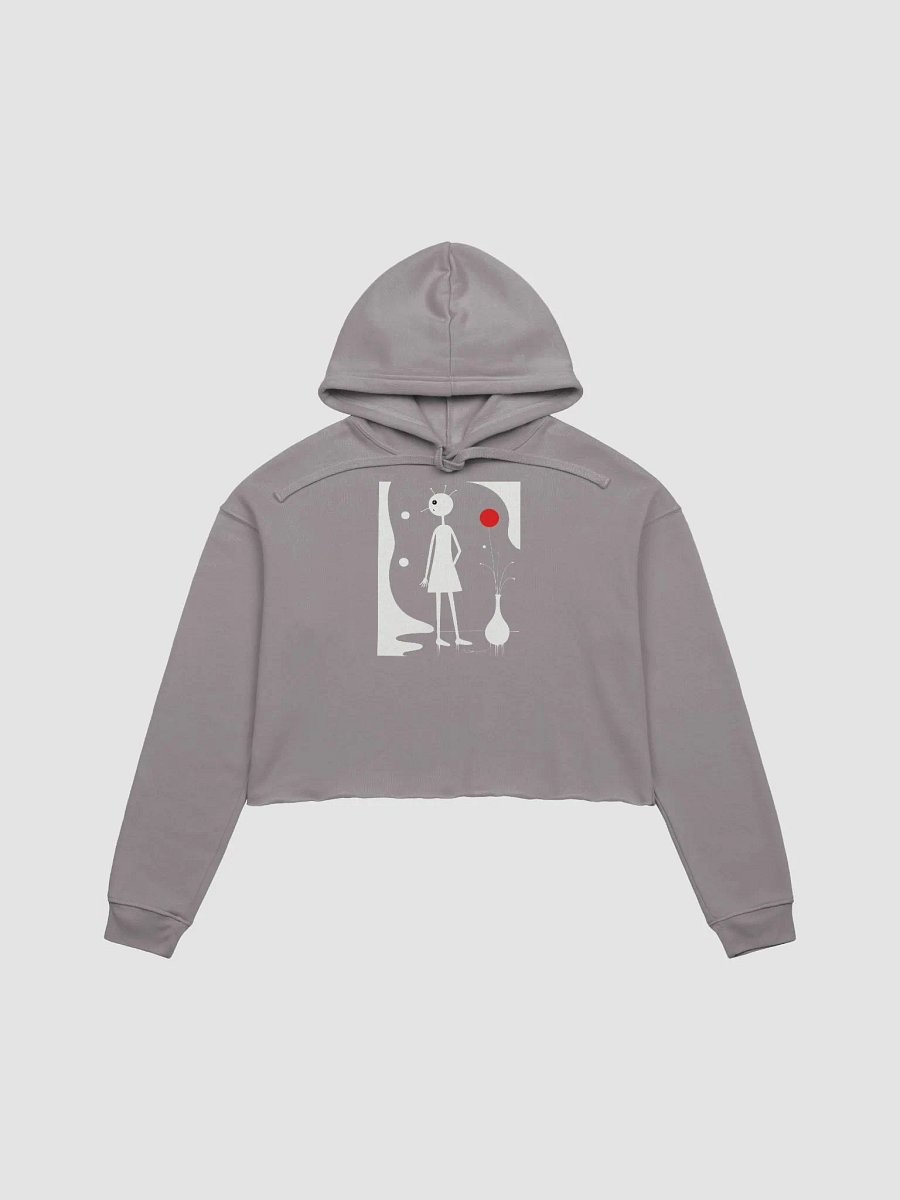 Bella+Canvas Fleece Crop Hoodie product image (3)