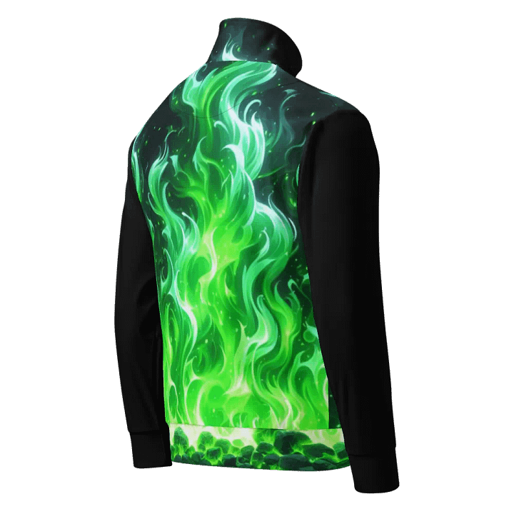 Mystic Ember Unisex Track Jacket | Ai Design product image (2)