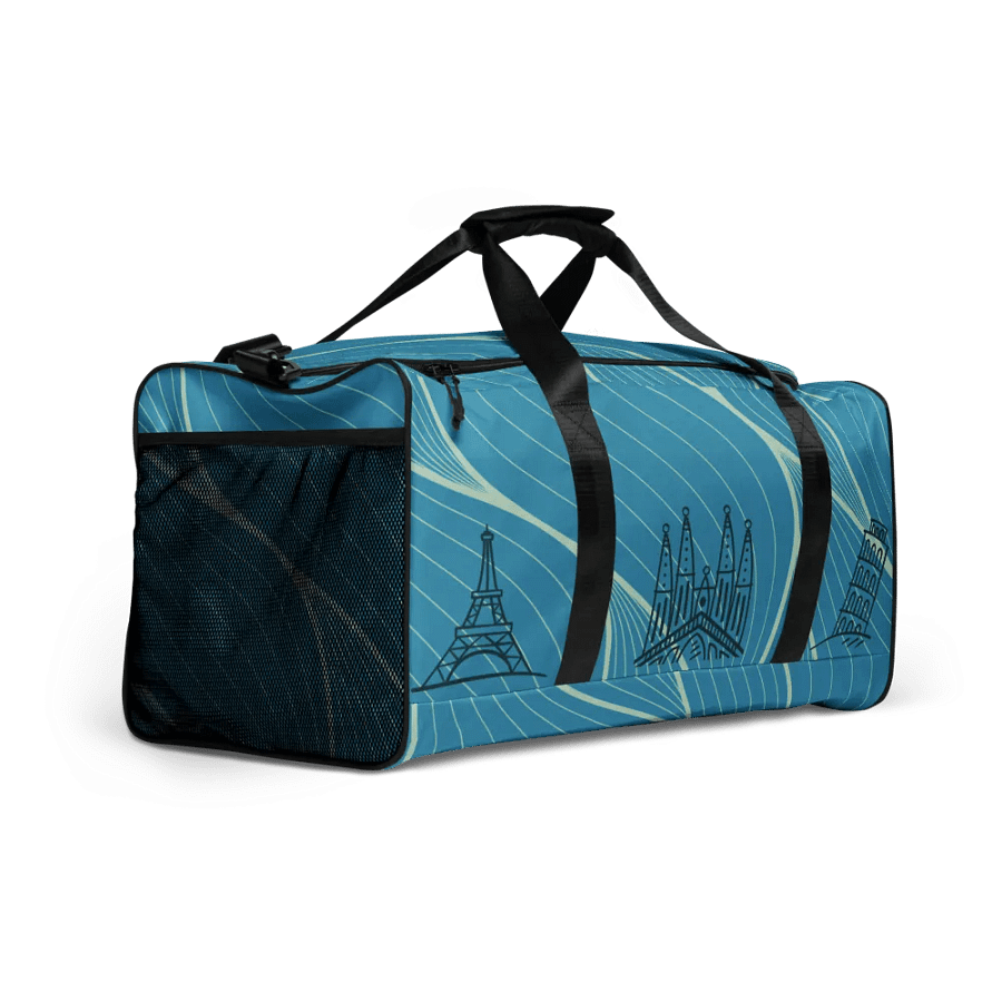 Landmark Line Art Duffle Bag product image (12)