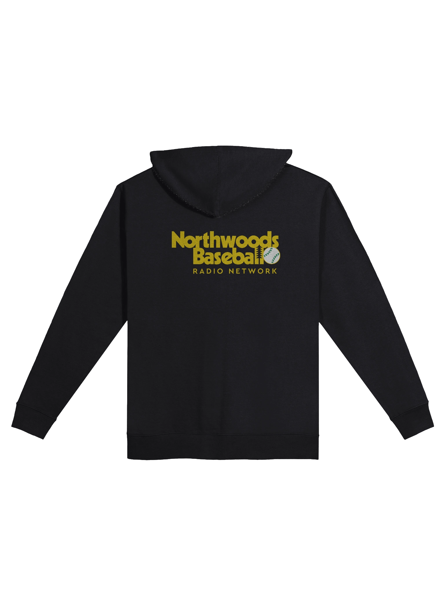 WSLP / Northwoods Baseball Radio Network - Zip Up Fleece Hoodie product image (2)