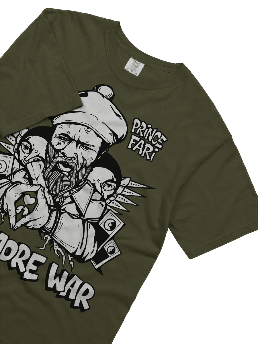 Prince Far I T-Shirt by RasTerms37 (Green / Black White / Premium) product image (3)