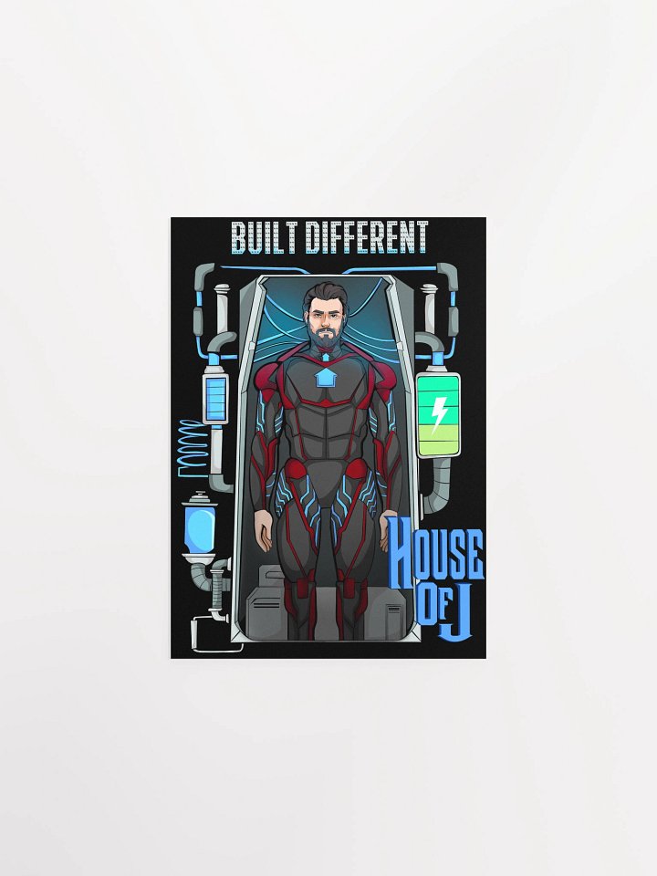 House of J "Recharge" Matte Poster (Dark) product image (6)