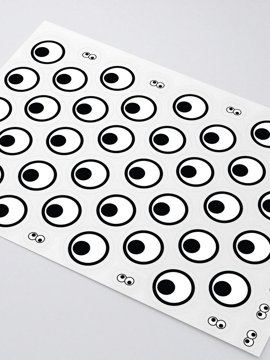 Googly Eye Sticker Sheet product image (3)