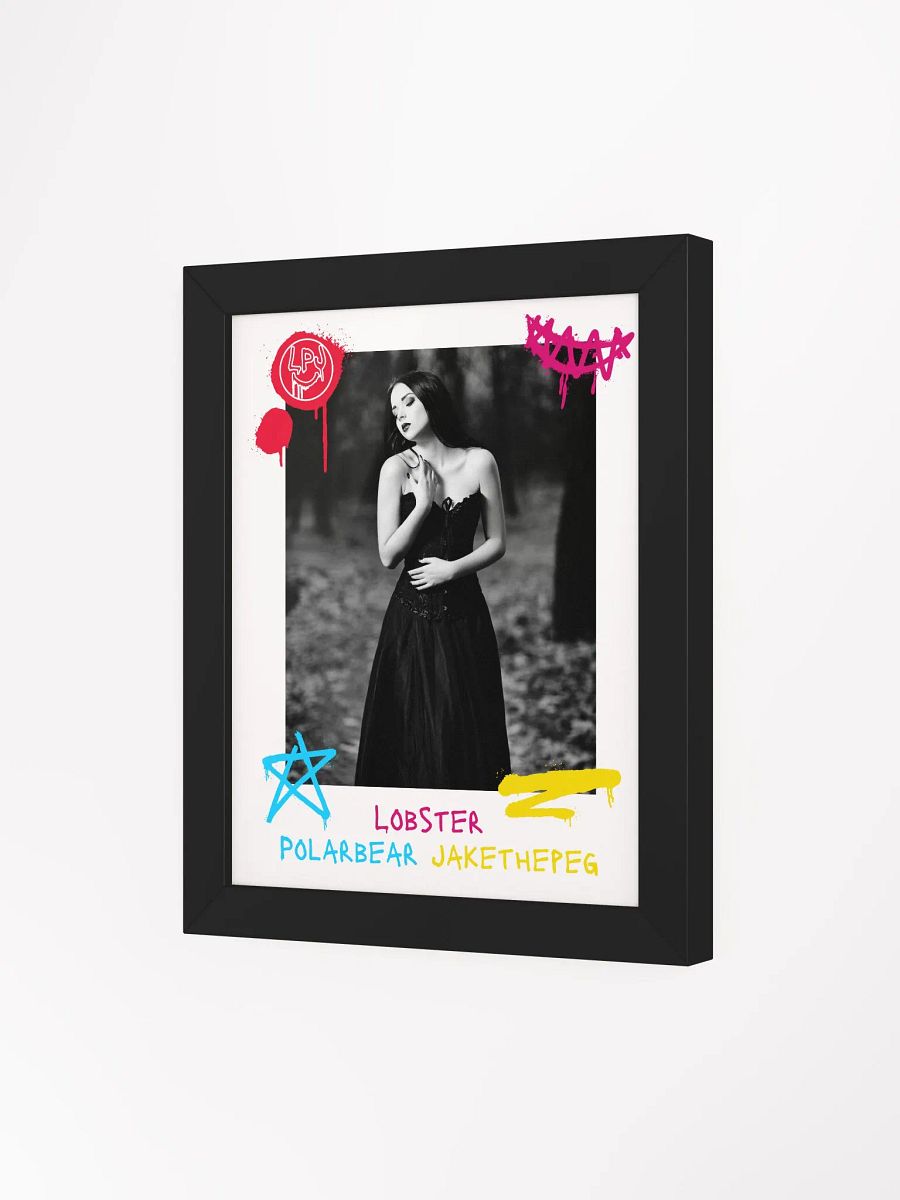 Framed Goth Graffiti Print product image (77)