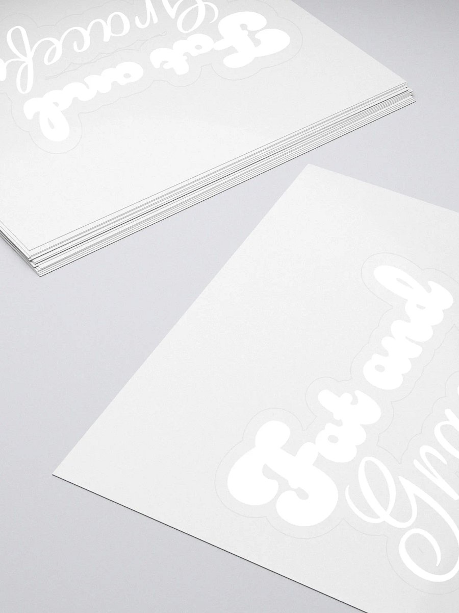 Fat and Graceful Sticker product image (4)