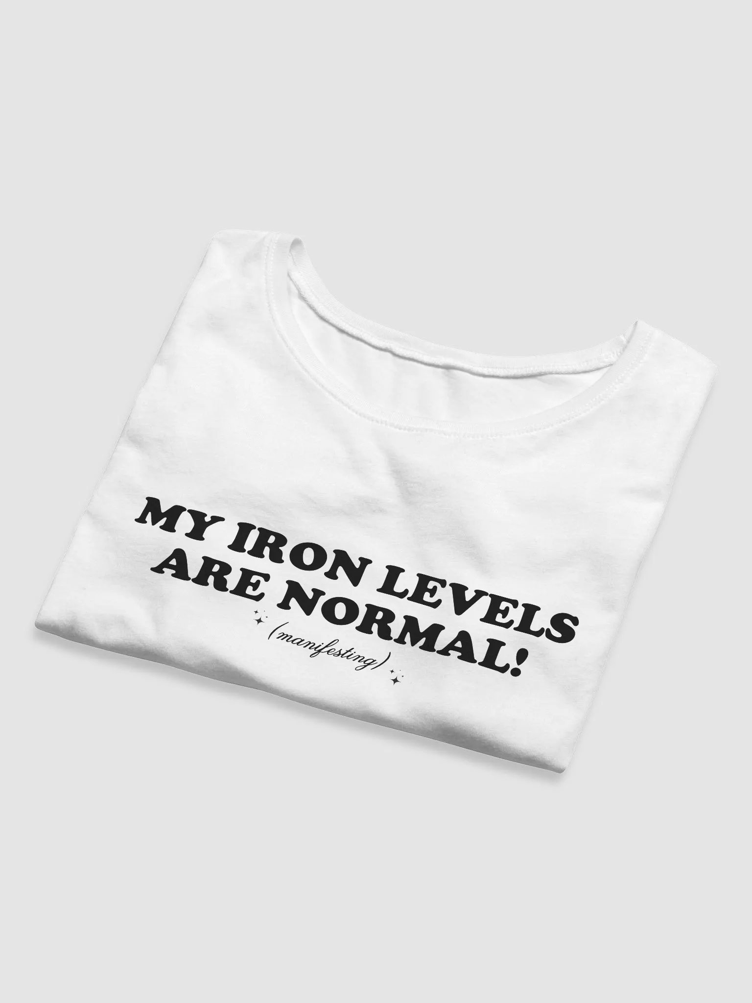 Iron Levels Baby Tee product image (8)
