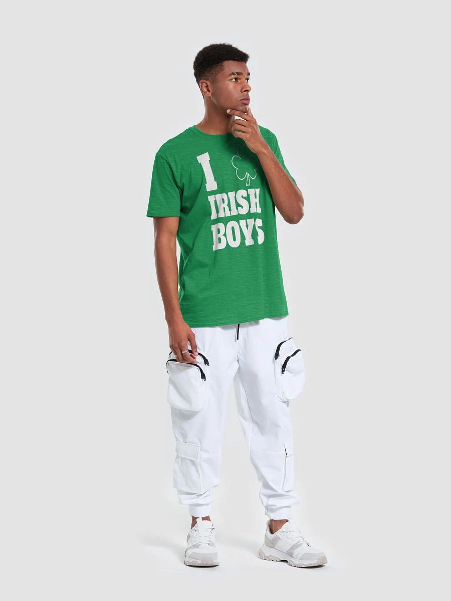 I Love Irish Boys T-Shirt – St. Patrick’s Day Tee product image (15)