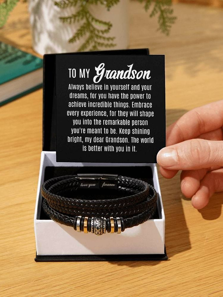 Grandson Forever Bracelet - Always Believe In Yourself product image (4)