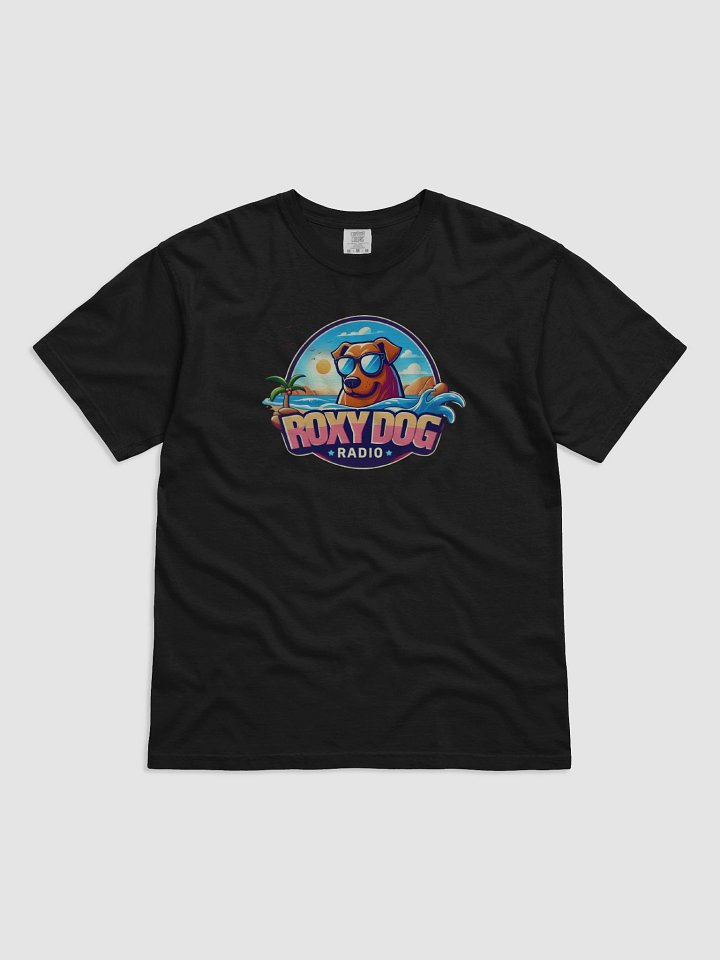 Roxy Dog Radio Cool Dog on The Beach T-Shirt product image (2)