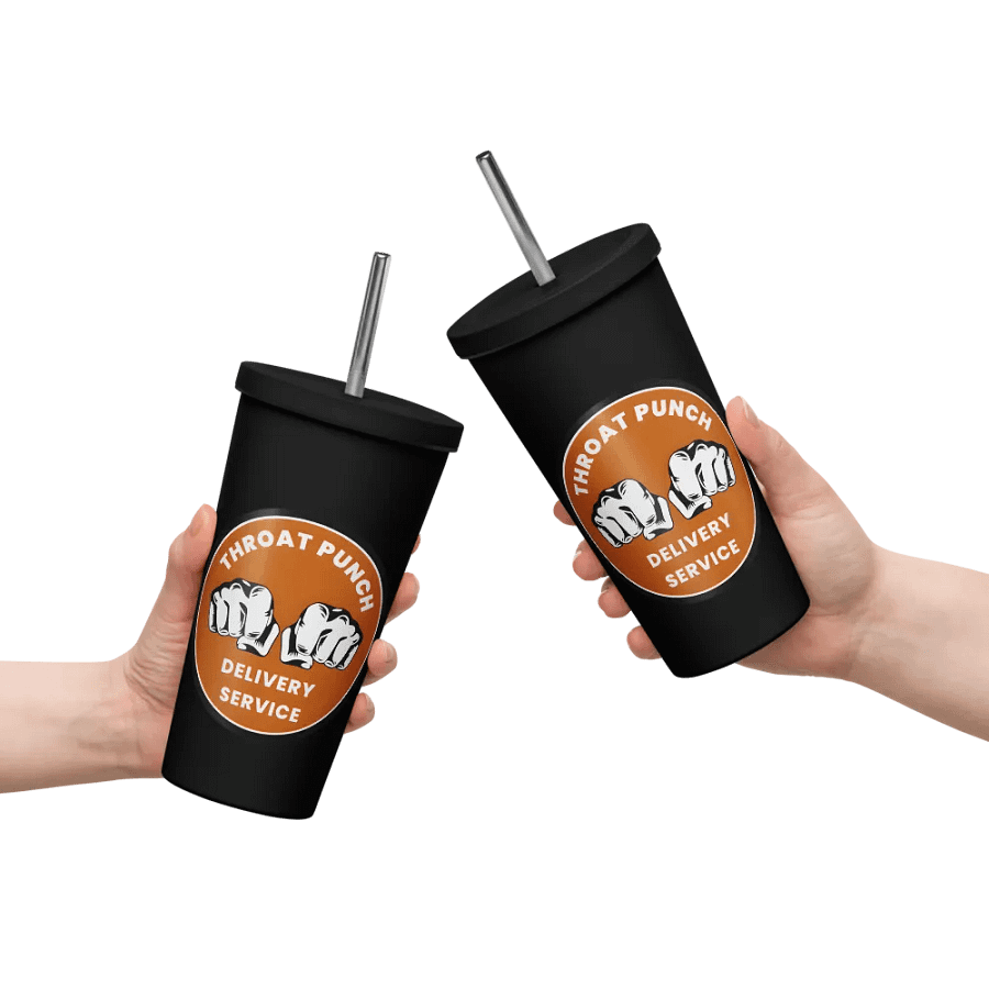 Throat Punch Delivery Service Insulated Tumbler product image (10)