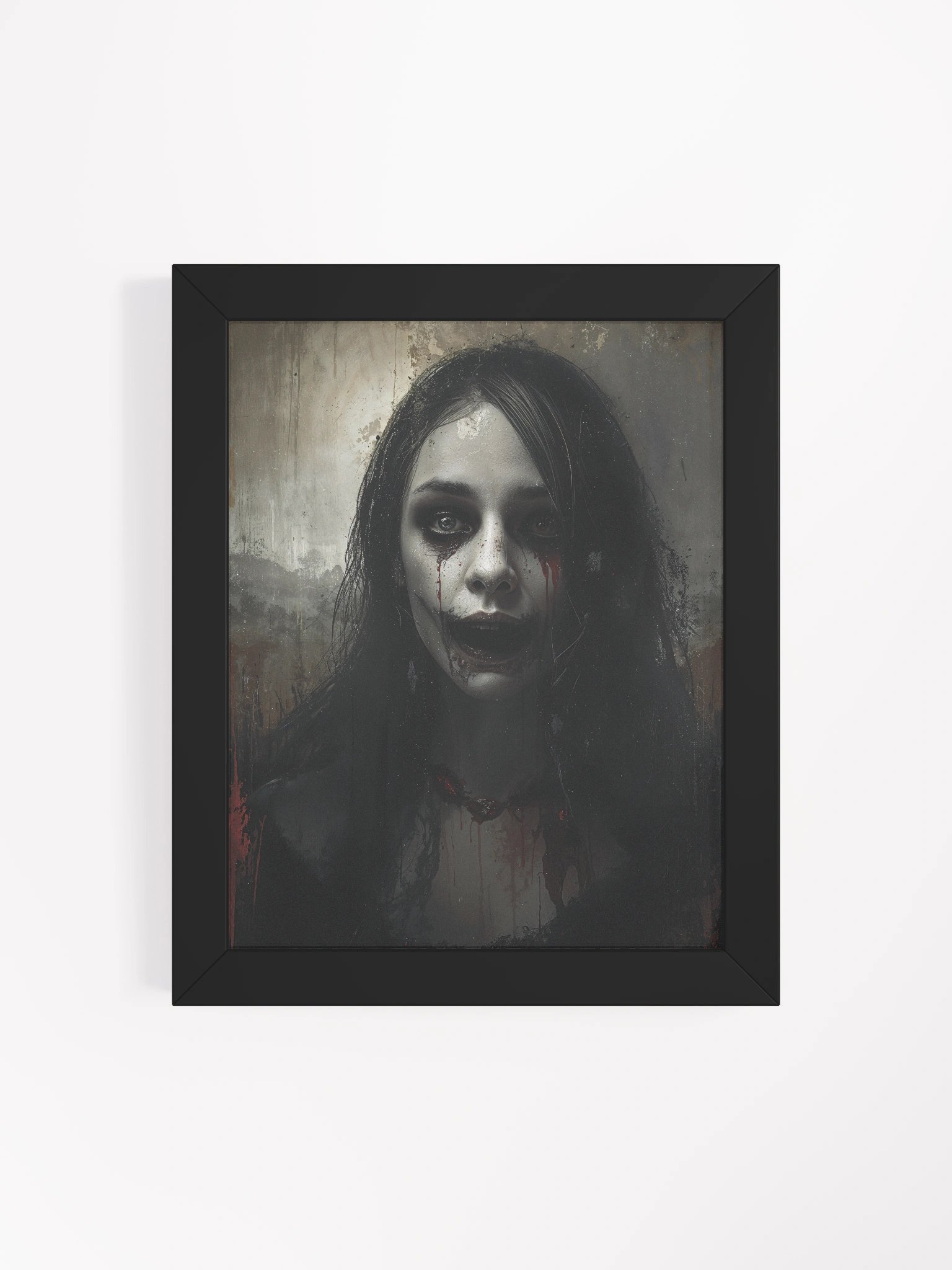 The Hollow Smile Framed Print product image (23)