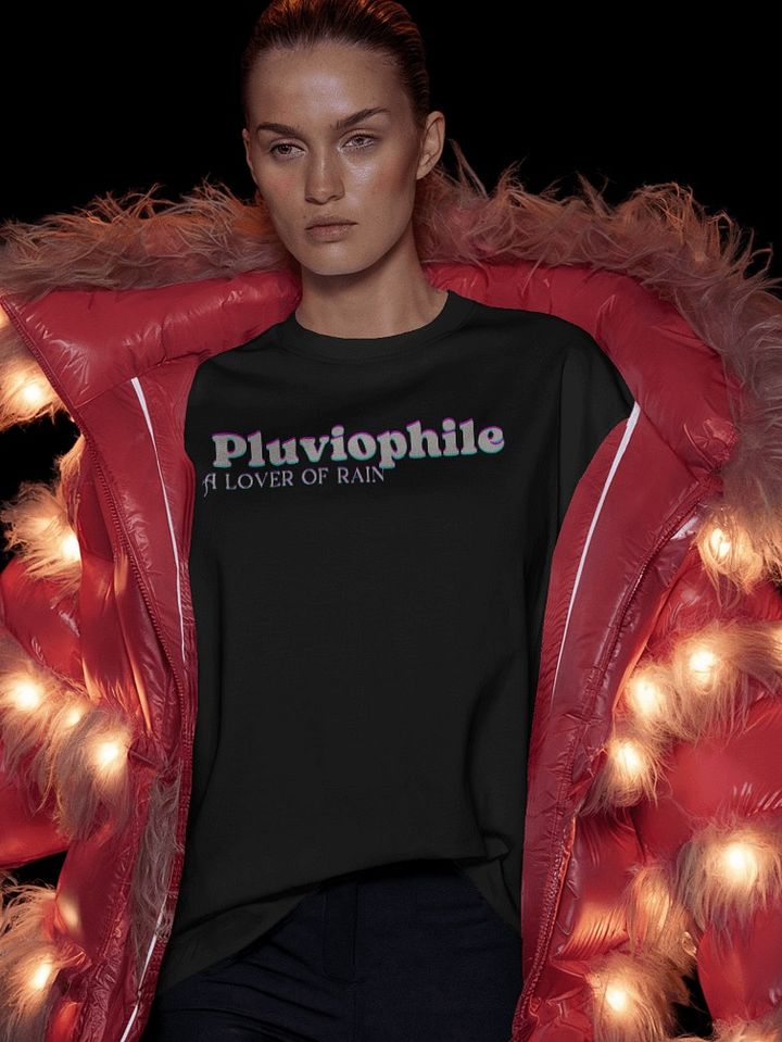 Pluviophile Glow Organic Tee product image (1)
