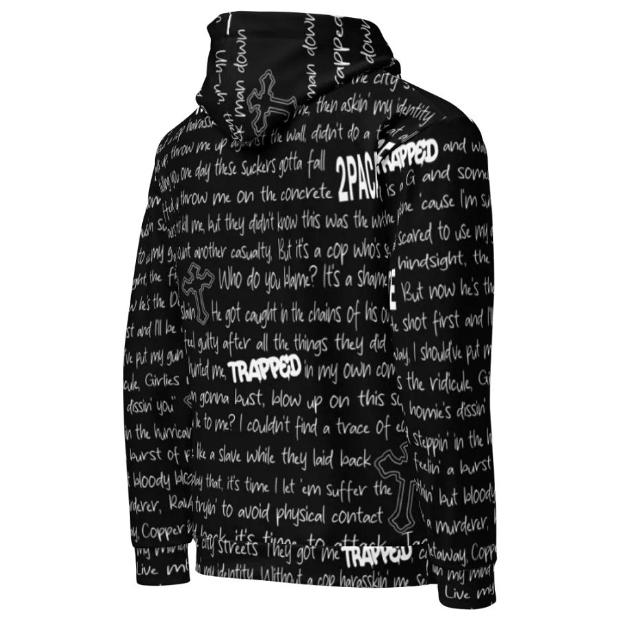 Trapped - 2Pac - BLACK - Unisex Hoodie product image (4)