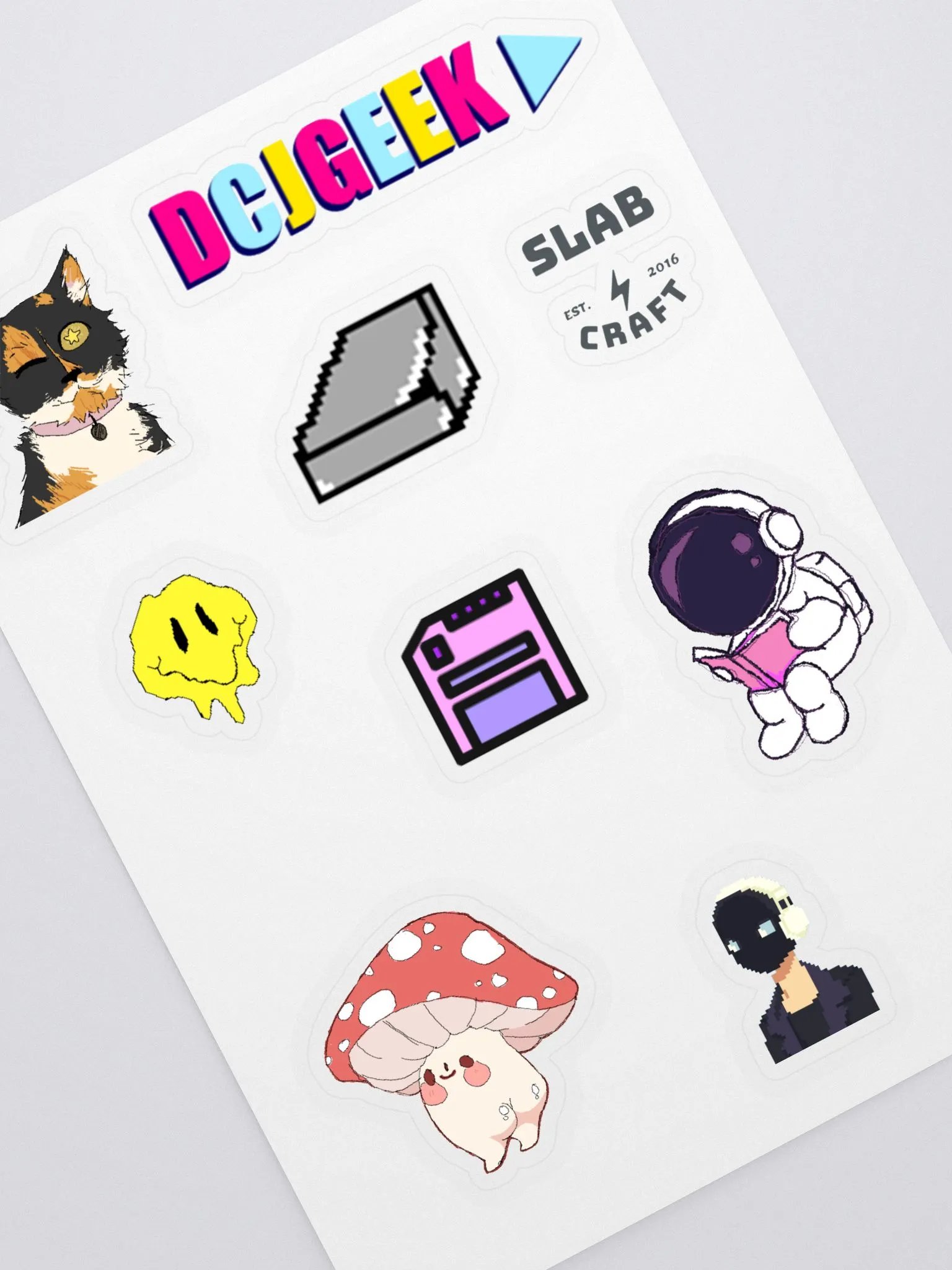 DCJ Sticker Page product image (2)