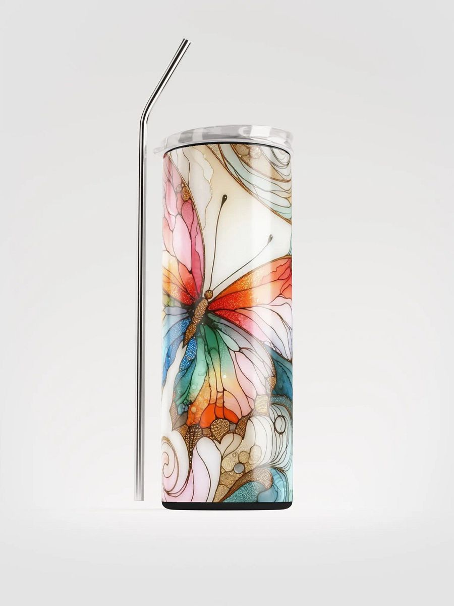 Mosaic Butterfly 20oz Tumbler. product image (3)