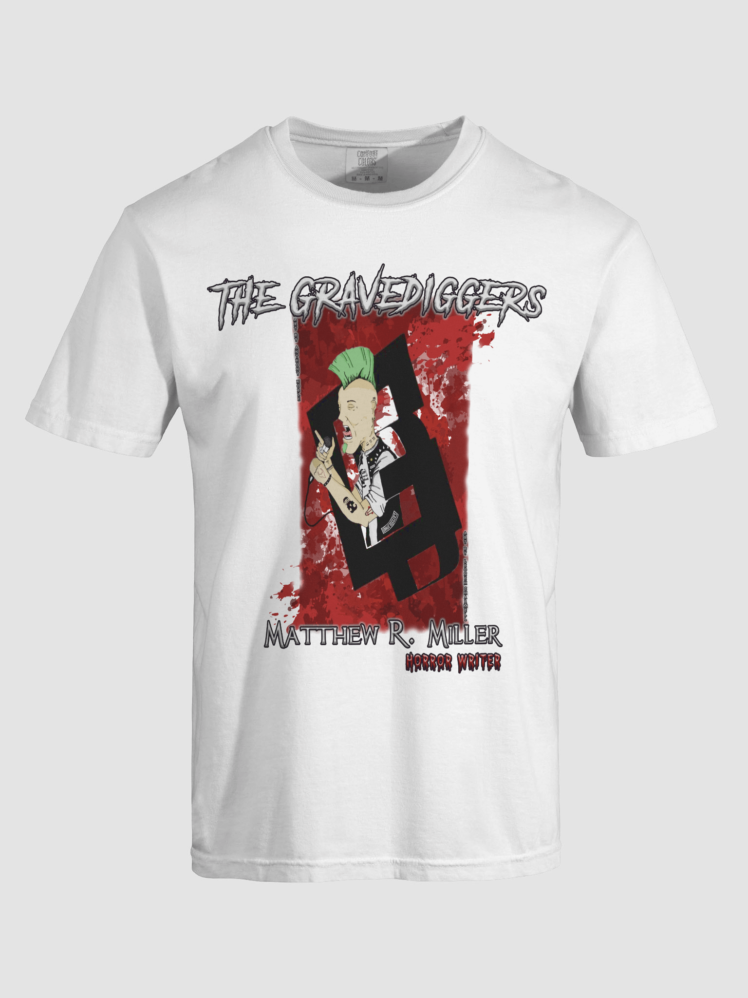 Paul Gravediggers White T-shirt product image (5)