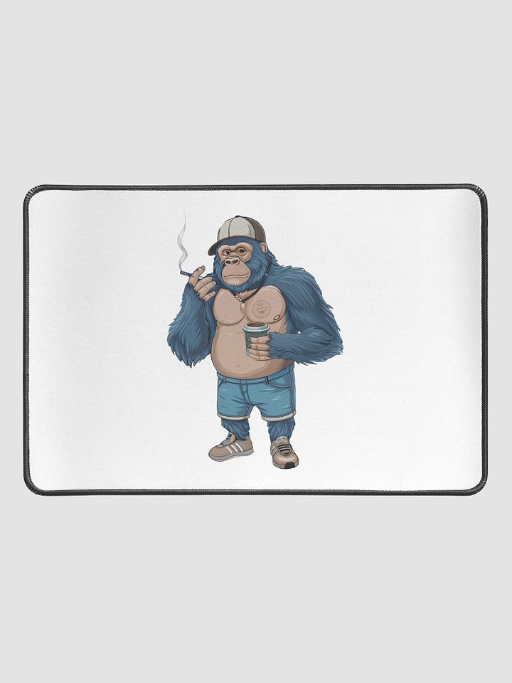 Blue Gorilla Desk Mat 12" x 18" product image (1)