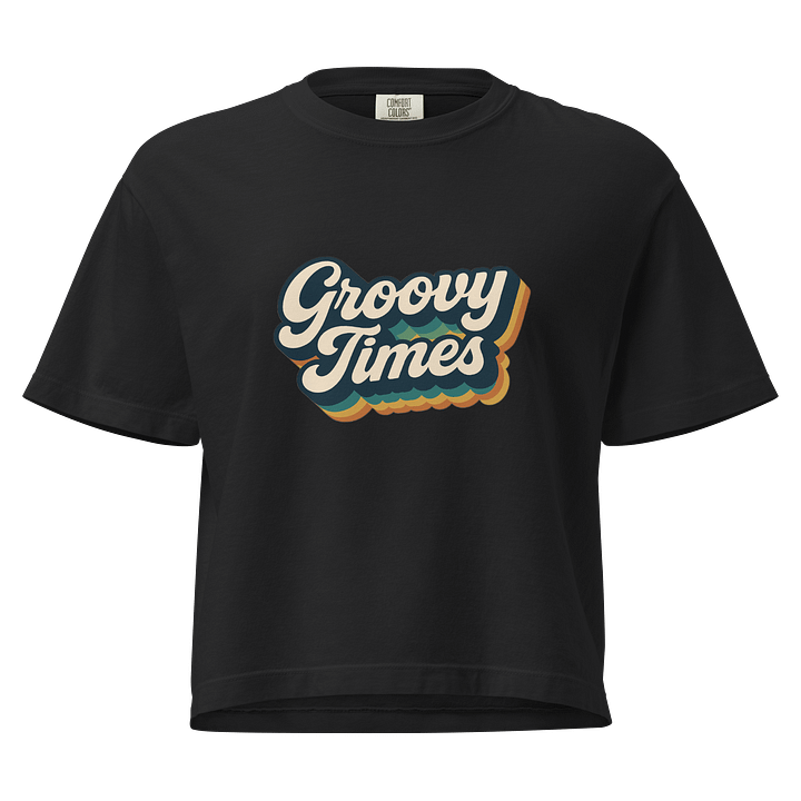Groovy Times Retro Box Tee product image (1)