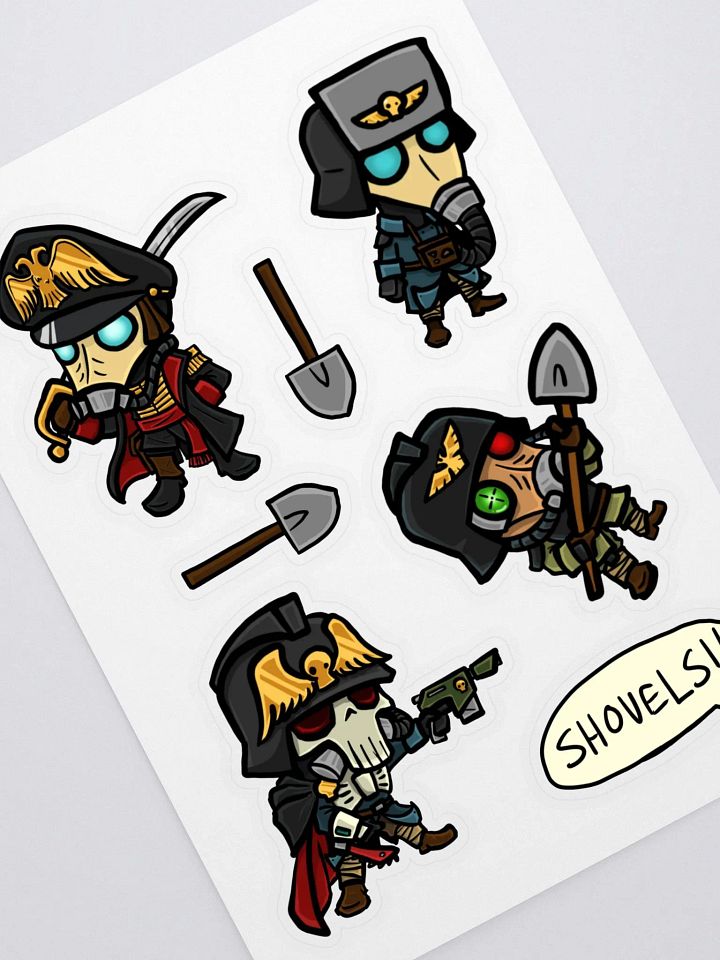 Edgy Guard Sticker Sheet product image (1)
