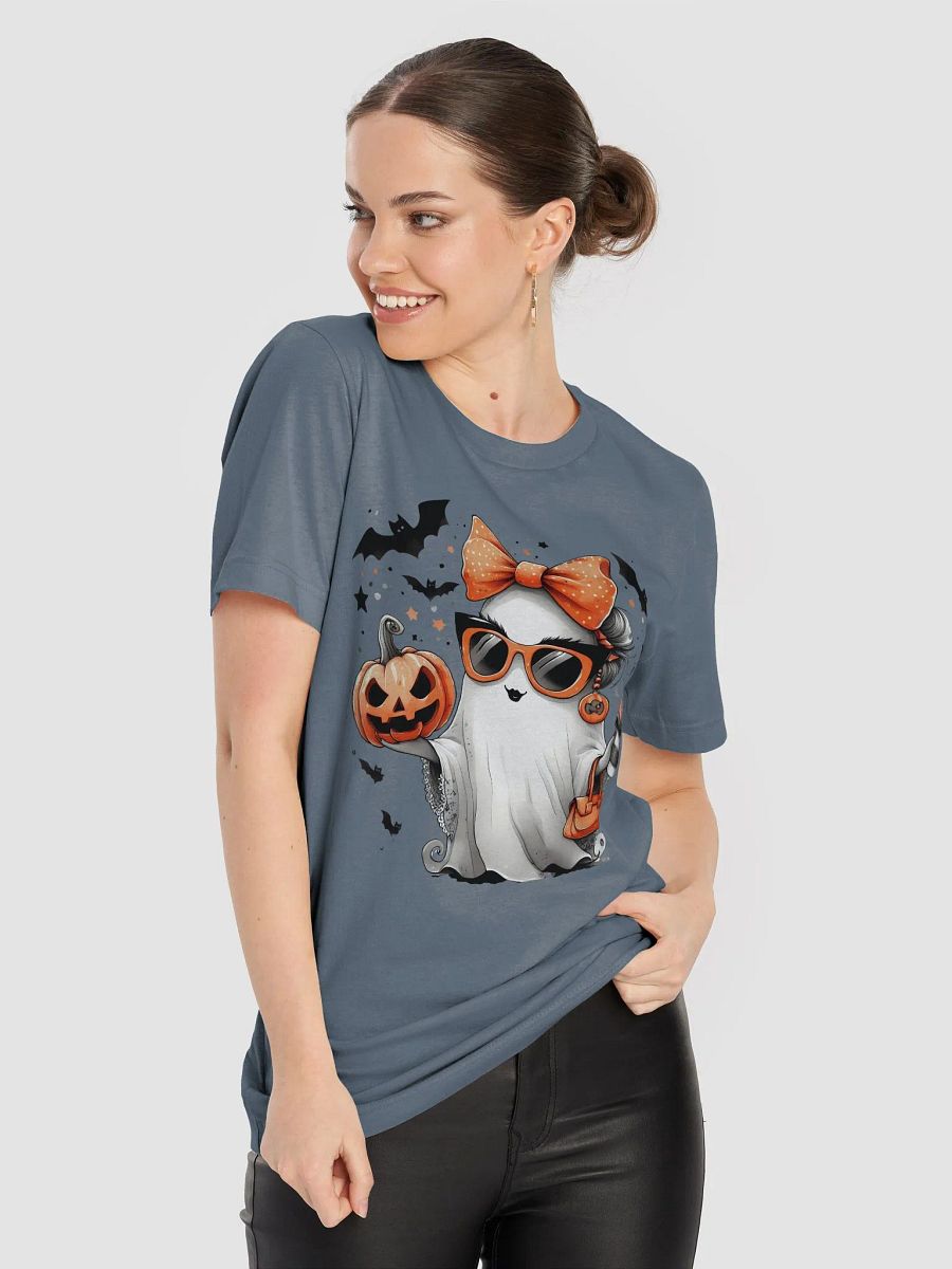 Spooky Chic Ghost Halloween T-Shirt product image (8)